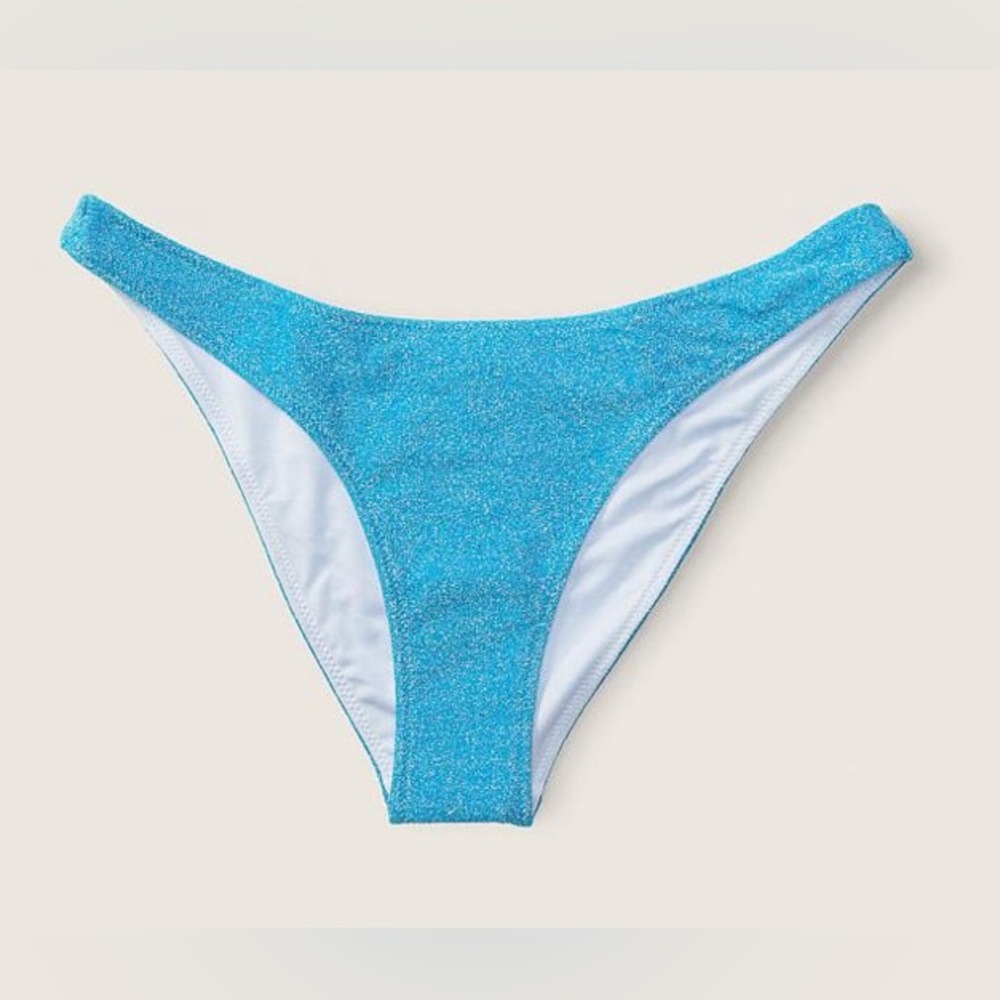 NWT Victoria's Secret Pink Shimmer Brazilian Bikini Bottom
